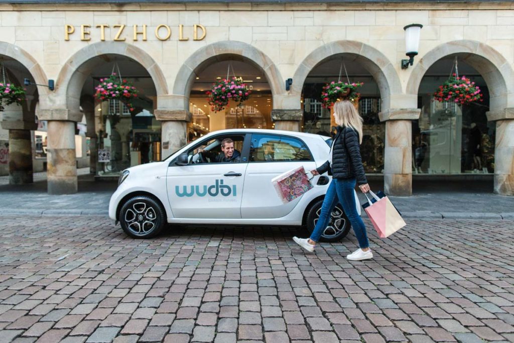 Digitales Carsharing